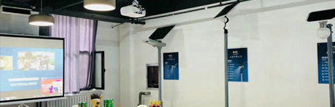 你見過這樣的太陽能路燈展廳嗎？