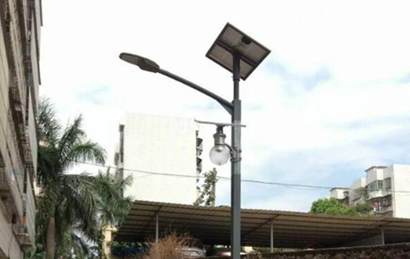 太陽能路燈的防盜方法。